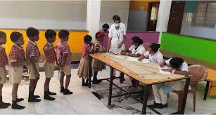 Camp médical à l’école du Telangana ”Rising Sun Talents“